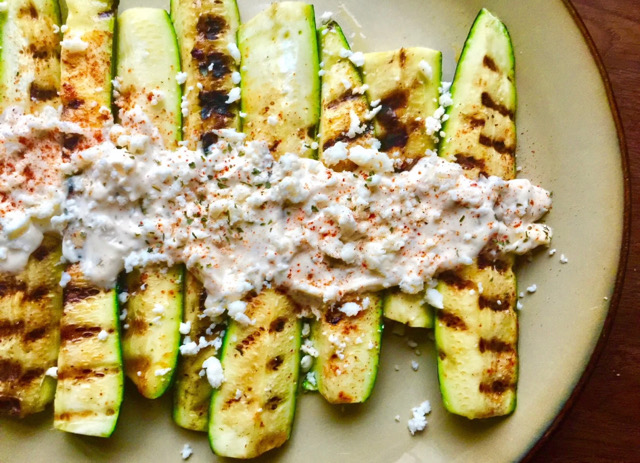Mexican Street Corn Style Zucchini