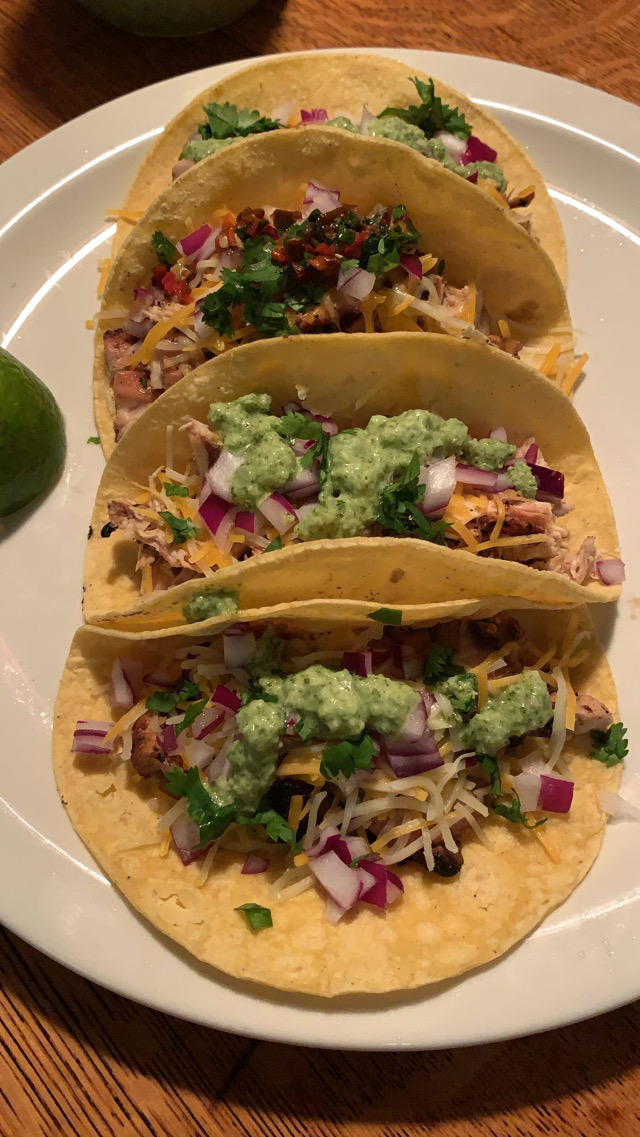Street Tacos With Homemade Hot Sauce
