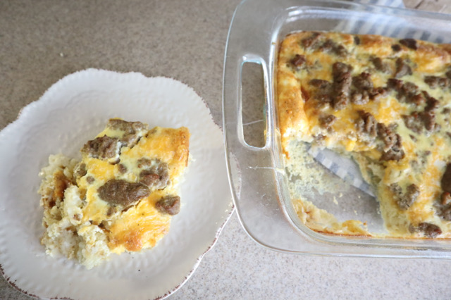Cheesy Hashbrown Breakfast Casserole