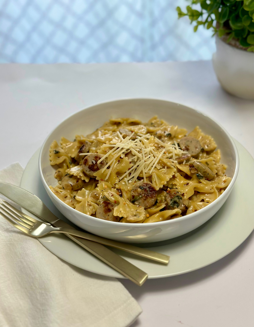Trader Joe’s Chicken Sausage & Pasta
