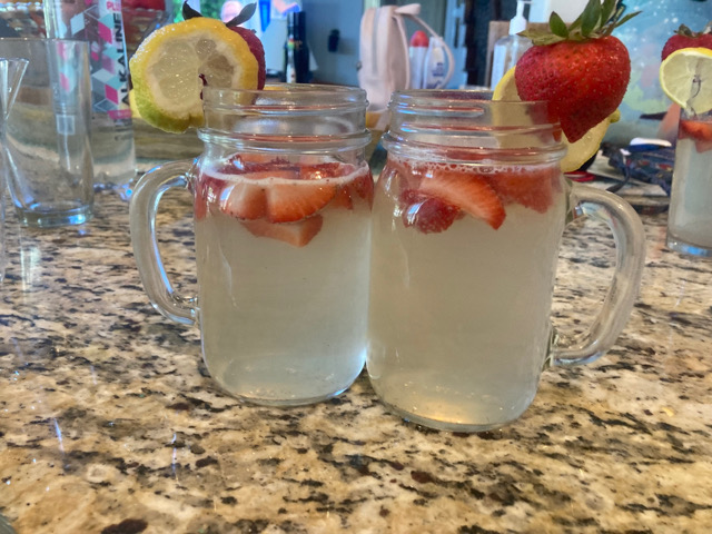 Strawberry limeade