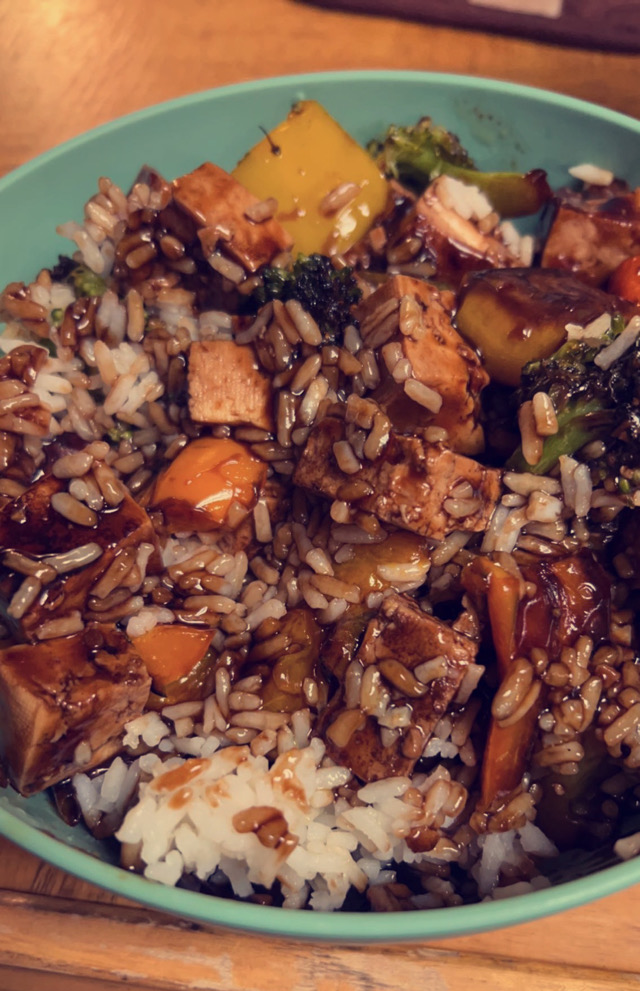 Teriyaki tofu