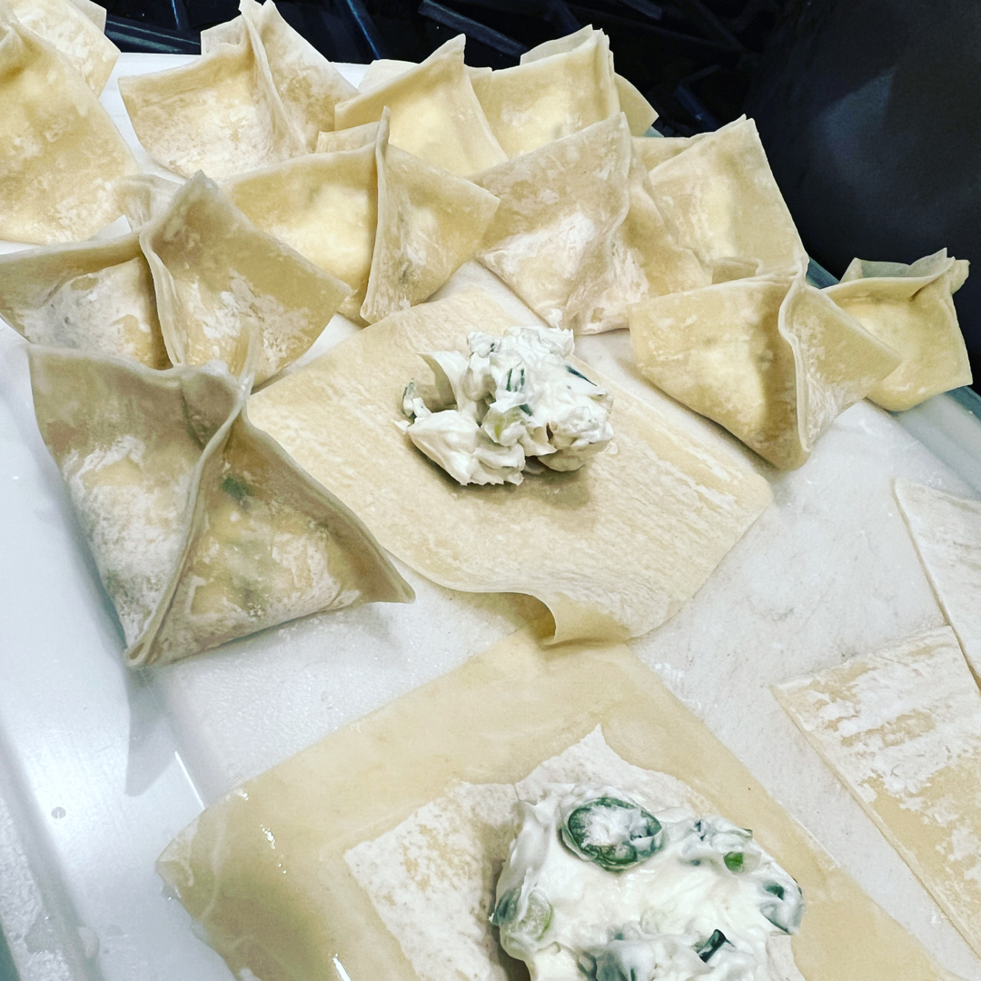 Cream Cheese Wontons