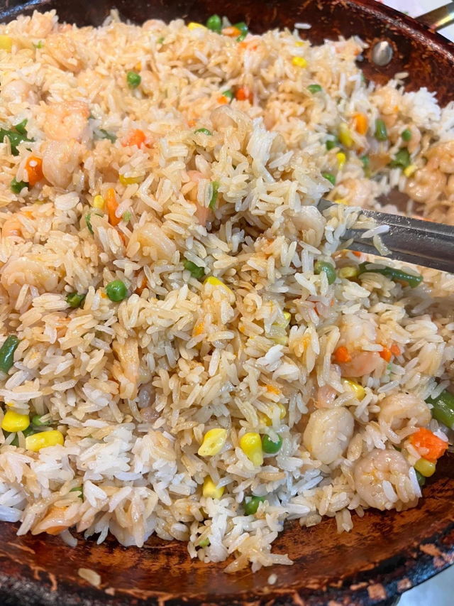 Shrimp fried rice