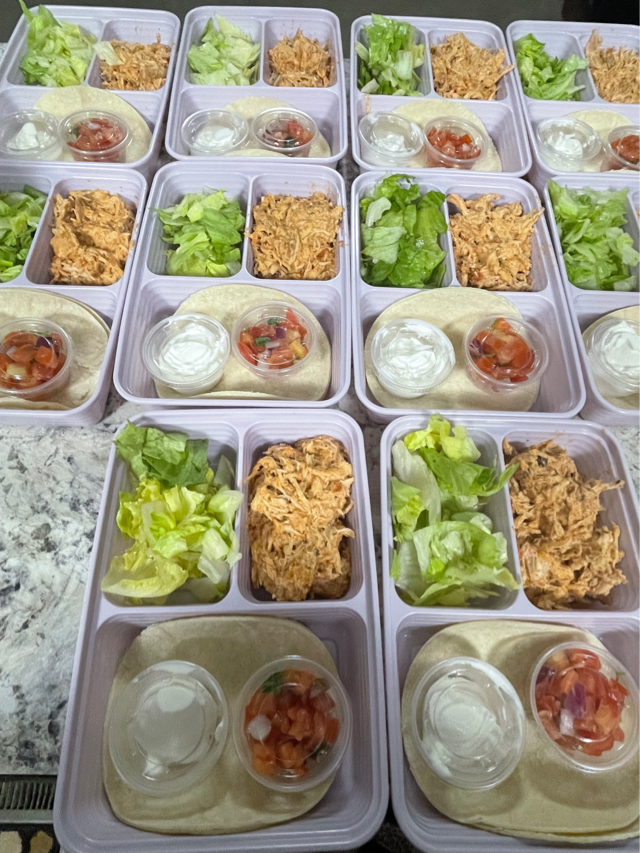 Chicken Taco Meal Prep