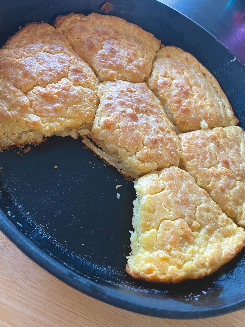 Buttered Drop Biscuits