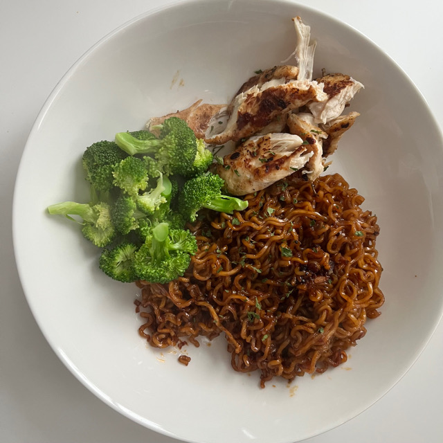 The perfect spicy ramen