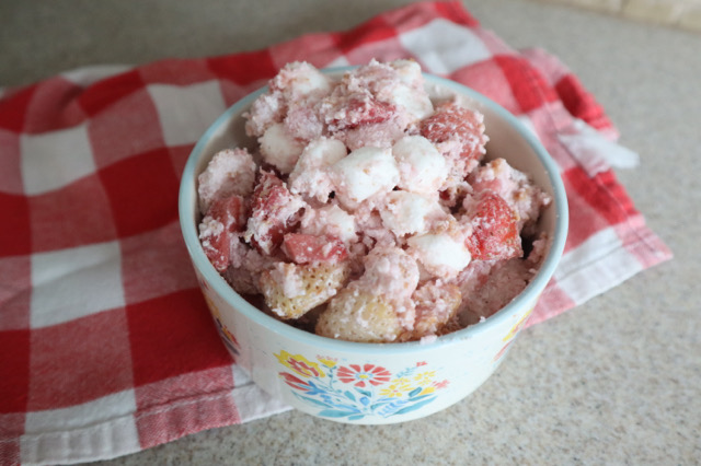 Strawberry Shortcake Ambrosia