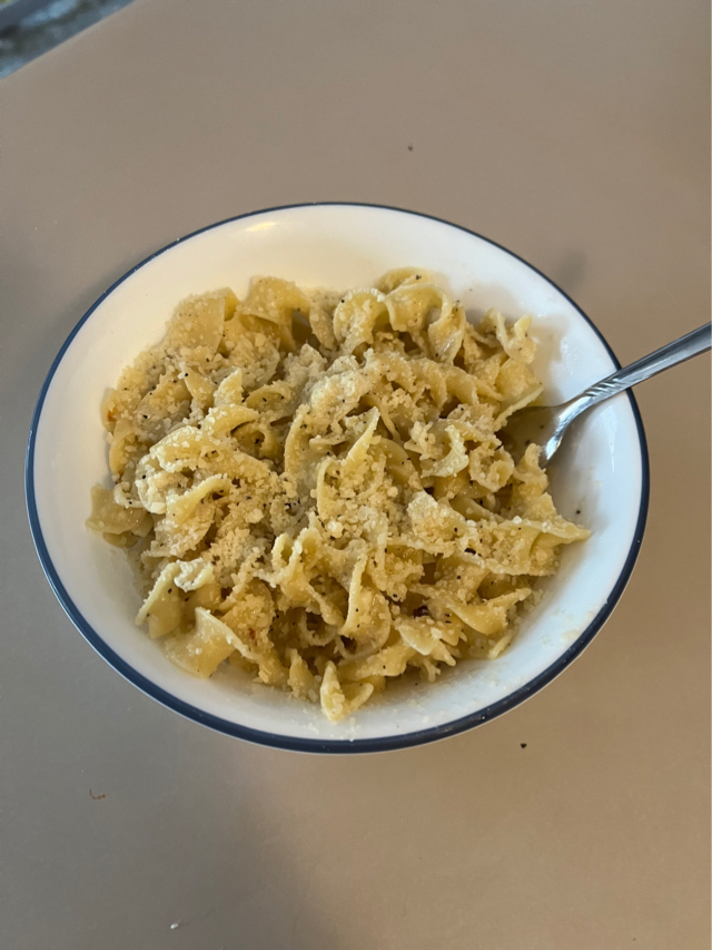 “Fancy” Buttered Noodles