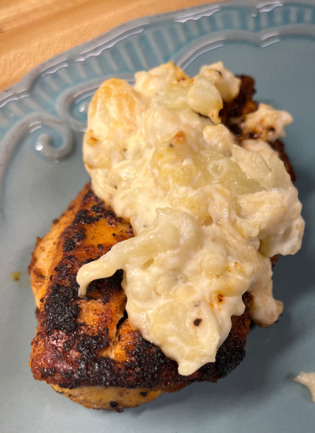 Cauliflower Stuffed Chicken Breast