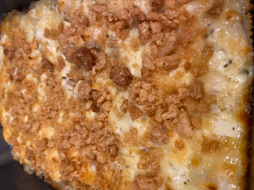 Keto Chicken Alfredo Casserole