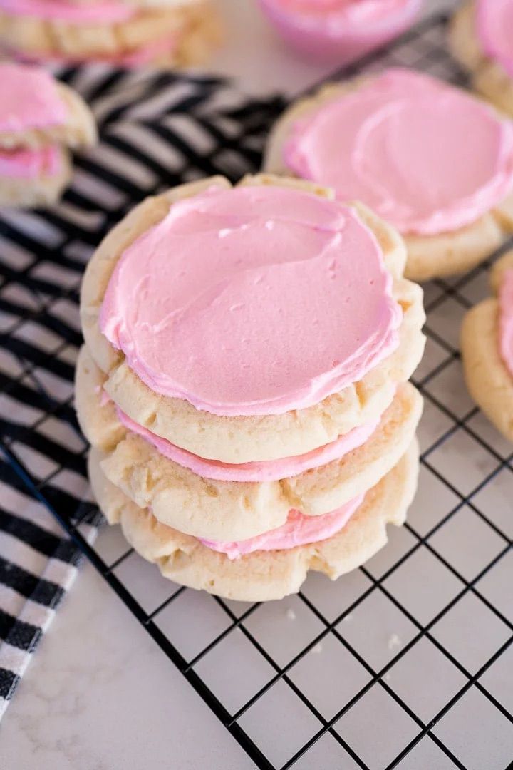 Frosted Sugar Cookies