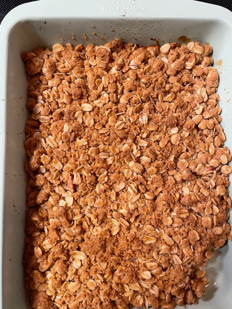 Apple crumble