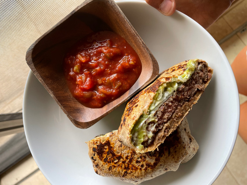 Vegan Crunchwrap supreme