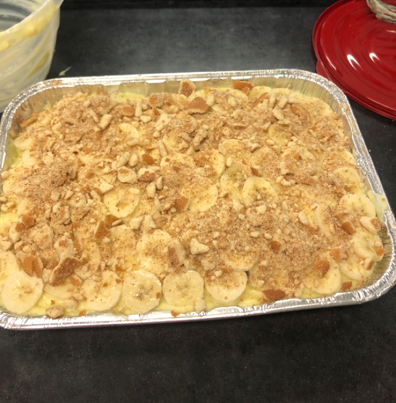 Banana pudding cake
