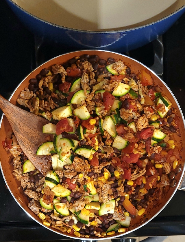 300 Cal Ground Turkey Skillet