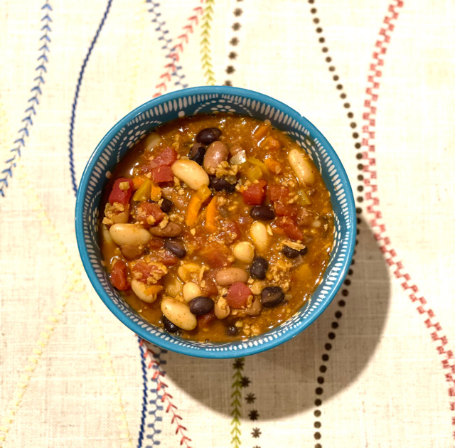 Colorful Vegan Chili