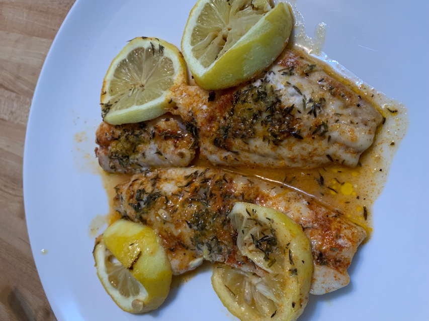 Baked Rockfish