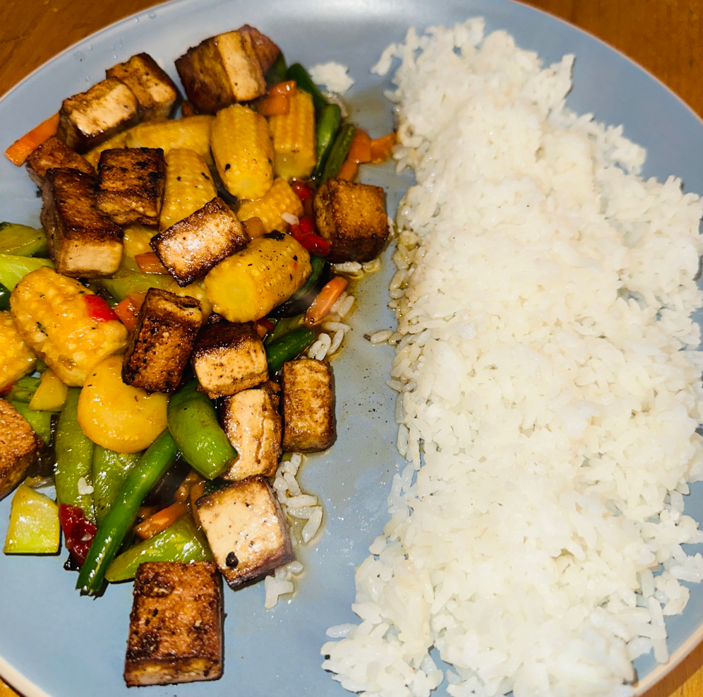 Spicy Tofu Stir Fry
